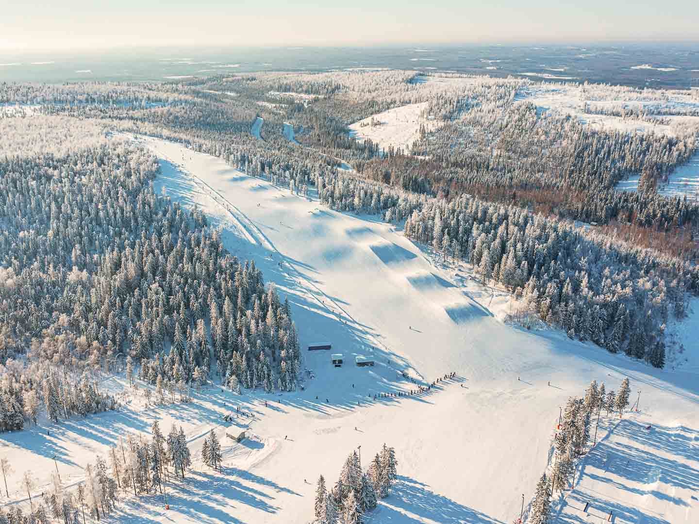 Tahkon rinteet.